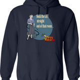 Mood Board Oswald Hoodie - Retro Graphic Pullover Hoodie for Men & Women - Navy