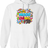 Mood Weaponizing Femininity Hoodie - Retro Graphic Pullover Hoodie for Men & Women - White