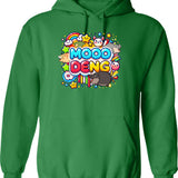 Mood Weaponizing Femininity Hoodie - Retro Graphic Pullover Hoodie for Men & Women - Green