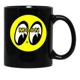 Moon Eyes Black Coffee Mug, Gift Coffee Mug - Black