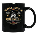 Moonshine Dukes Of Hazzard Uncle Jesse Black Coffee Mug, Gift Coffee Mug - Black