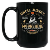Moonshine Dukes Of Hazzard Uncle Jesse Black Coffee Mug, Gift Coffee Mug - Black