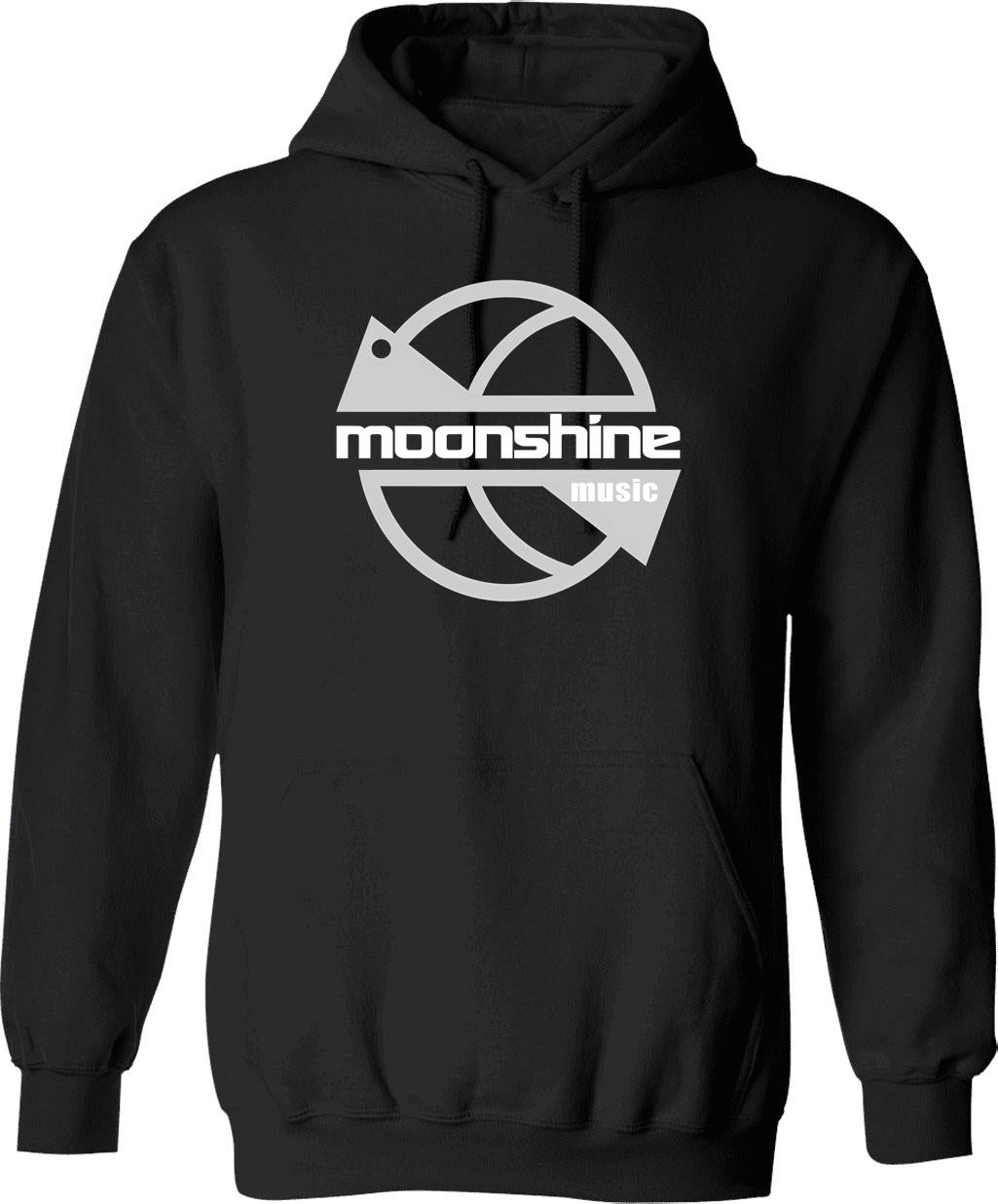 Moodeng Family Hoodie - Retro Graphic Pullover Hoodie for Men & Women - Black