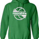 Moodeng Family Hoodie - Retro Graphic Pullover Hoodie for Men & Women - Green