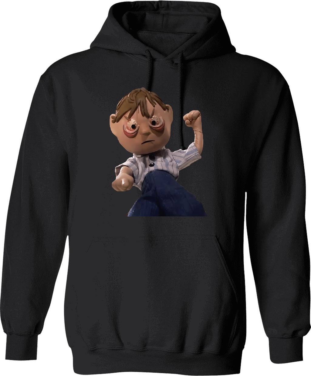 Moral Orel Hoodie - Retro Graphic Pullover Hoodie for Men & Women - Black