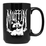 Muffin Death Metal Black Coffee Mug, Gift Coffee Mug