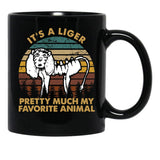 Napoleon Art Dynamite Its A Liger Pretty Much My Favorite Black Coffee Mug, Gift Coffee Mug - Black