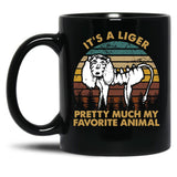 Napoleon Art Dynamite Its A Liger Pretty Much My Favorite Black Coffee Mug, Gift Coffee Mug