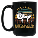 Napoleon Art Dynamite Its A Liger Pretty Much My Favorite Black Coffee Mug, Gift Coffee Mug - Black