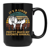Napoleon Art Dynamite Its A Liger Pretty Much My Favorite Black Coffee Mug, Gift Coffee Mug