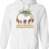 Napoleon Art Dynamite Its A Liger Pretty Much My Favorite Graphic Pullover Hoodie - White