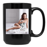 Natalie Portman Sexy Black Coffee Mug, Gift Coffee Mug