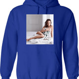 Natalie Portman Sexy Graphic Pullover Hoodie - Blue