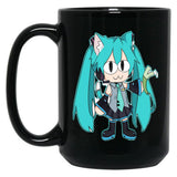 Neco Arc Black Coffee Mug, Gift Coffee Mug - Black