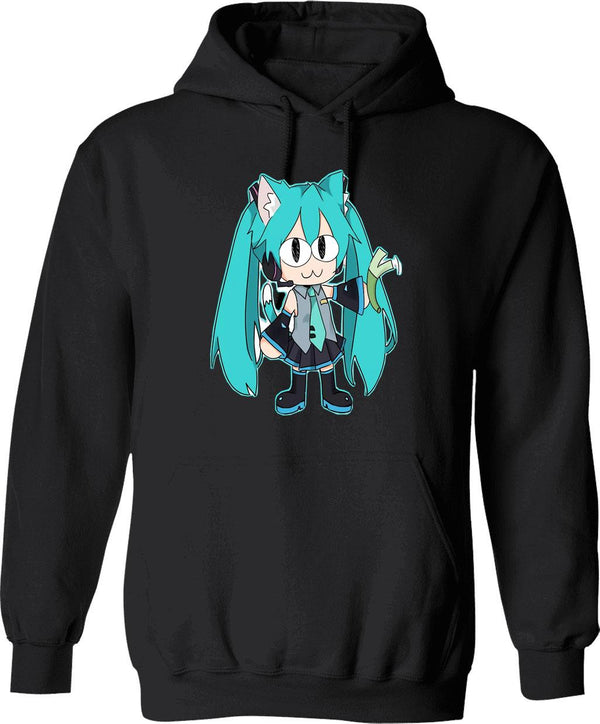 Neco Arc Graphic Pullover Hoodie - Black