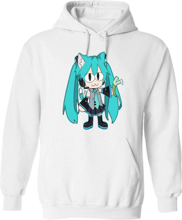 Neco Arc Graphic Pullover Hoodie - White