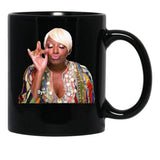 Nene Leakes Bye Black Coffee Mug, Gift Coffee Mug - Black