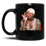 Nene Leakes Bye Black Coffee Mug, Gift Coffee Mug