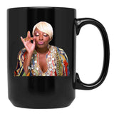 Nene Leakes Bye Black Coffee Mug, Gift Coffee Mug
