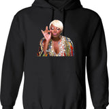Nene Leakes Bye Graphic Pullover Hoodie - Black