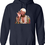 Nene Leakes Bye Graphic Pullover Hoodie - Navy