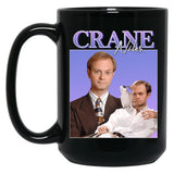 Niles Crane Black Coffee Mug, Gift Coffee Mug - Black
