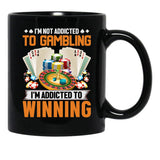 Nonebi Gambling - Black Coffee Mug, Gift Coffee Mug - Black