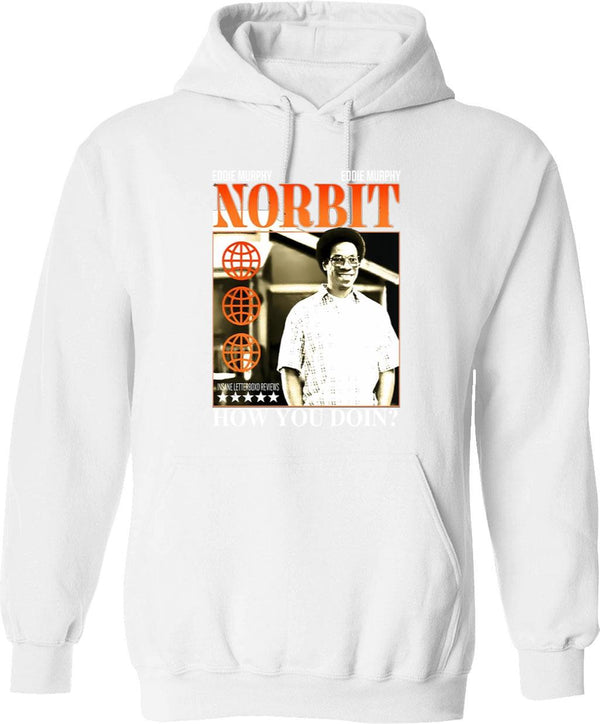 Norbit Graphic Pullover Hoodie - White
