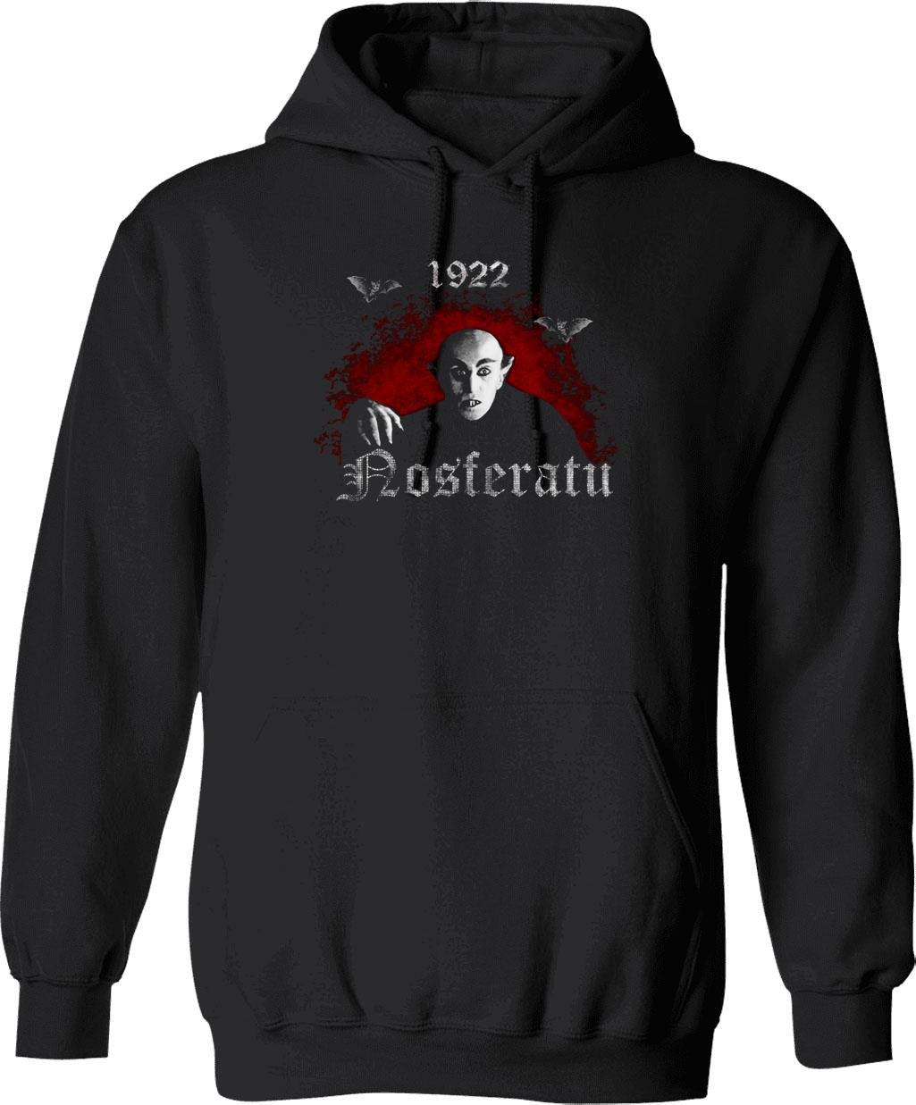 Nosferatu Classic Graphic Pullover Hoodie - Black