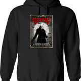 Nosferatu Graphic Pullover Hoodie - Black