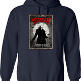 Nosferatu Graphic Pullover Hoodie - Navy
