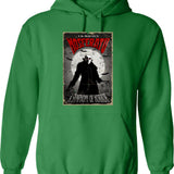 Nosferatu Graphic Pullover Hoodie - Green