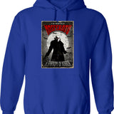 Nosferatu Graphic Pullover Hoodie - Blue