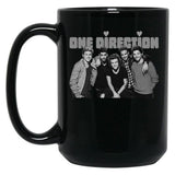 One Direction Together Classic Black Coffee Mug, Gift Coffee Mug - Black