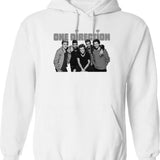 One Direction Together Classic Graphic Pullover Hoodie - White