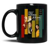 Only Murders in The Building (2) Black Coffee Mug, Gift Coffee Mug