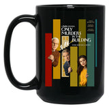 Only Murders in The Building (2) Black Coffee Mug, Gift Coffee Mug - Black
