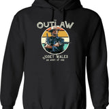 Outlaw Josey Wales Graphic Pullover Hoodie - Black