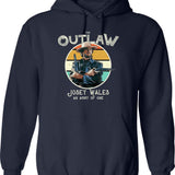 Outlaw Josey Wales Graphic Pullover Hoodie - Navy