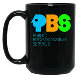Pbs Vintage Essential Coffee Mug Black Coffee Mug, Gift Coffee Mug - Black