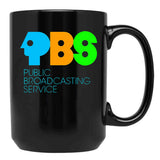 Pbs Vintage Essential Coffee Mug Black Coffee Mug, Gift Coffee Mug