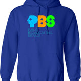 Pbs Vintage Essential Graphic Pullover Hoodie - Blue