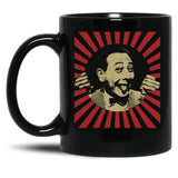 Pee Wee Herman Black Coffee Mug, Gift Coffee Mug