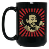 Pee Wee Herman Black Coffee Mug, Gift Coffee Mug - Black