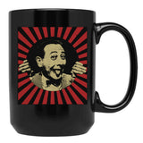 Pee Wee Herman Black Coffee Mug, Gift Coffee Mug