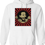 Pee Wee Herman Graphic Pullover Hoodie - White