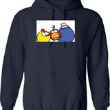 Peep and The Big Wide World Graphic Pullover Hoodie - Navy