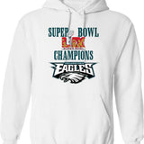 Philadelphia Super Champions Hoodie Graphic Pullover Hoodie - White