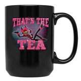 Popomu Alastor - That's The Tea - Hazbin Hotel Essential Black Coffee Mug, Gift Coffee Mug
