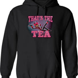 Popomu Alastor - That's The Tea - Hazbin Hotel Essential Graphic Pullover Hoodie - Black